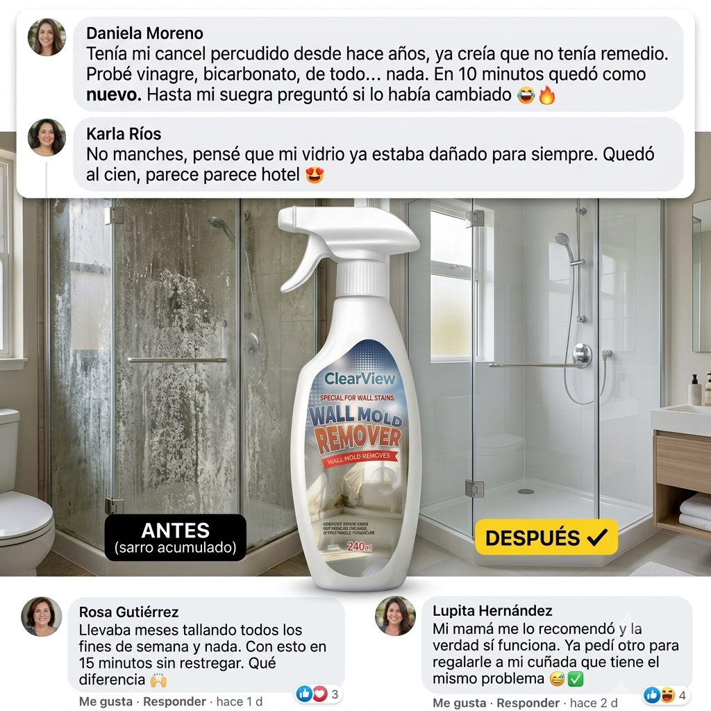 Removedor de Suciedad Superficies Limpias en Minutos